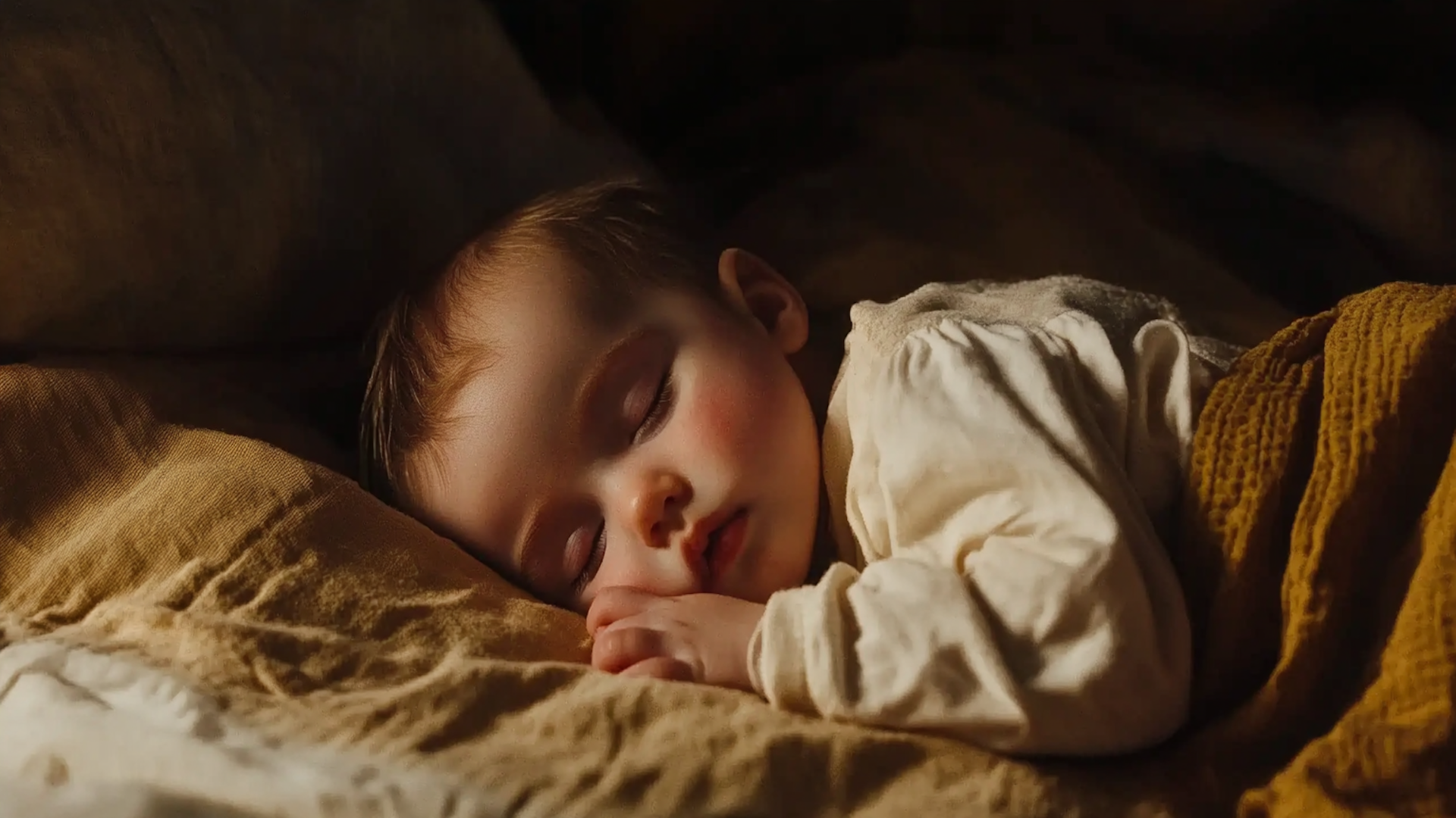 Bébé qui dort paisiblement